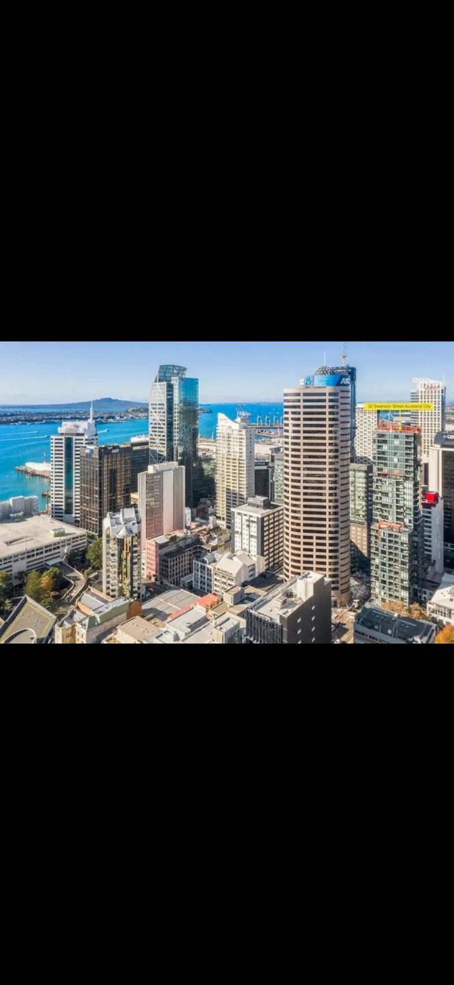 天空城景 海景 私人大阳台公寓 Auckland Buitenkant foto